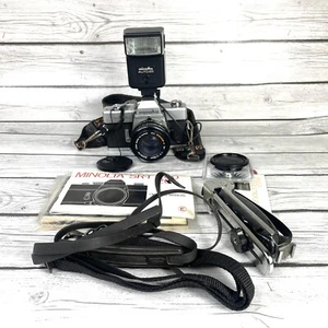 Minolta SRT 201 35mm SLR camera w/MD 50mm f2. Read - Picture 1 of 10