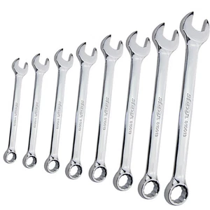 Combination Wrench Set 6mm-19mm Spanner Mechanic Plumber Open Ring HY Sales - Picture 1 of 6
