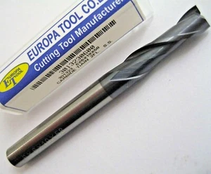 6mm CARBIDE SLOT DRILL MILL TiALN COATED 2 FLUTED EUROPA TOOL 3013230600  P214 - Picture 1 of 8