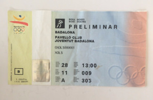 BARCELONA 1992 OLYMPIC BOXING TICKET CUBA GOLD ROUND 1 BANTAM MIDDLE HEAVYWEIGHT