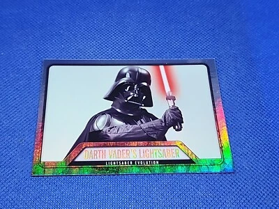 Darth Vader's Lightsaber 2016 Topps Star Wars Evolution Insert No. EL-2 - Image 1 of 4