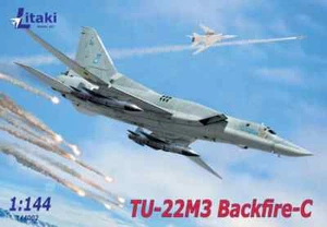 Bombardero de la Guerra Fría 1/144: Tupolev Tu-22M3 Backfire [Ucrania] #144002: LITAKI - Imagen 1 de 4