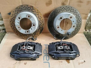 Porsche 718 Boxster Cayman 982 16–21 Rear brakes set calipers disc BREMBO - Picture 1 of 12