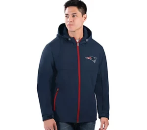New England Patriots NFL G-III Men's Softshell Full Zip Jacket - Picture 1 of 9