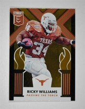 2018 Elite Draft Picks Passing the Torch #3 Ricky Williams Ron Dayne