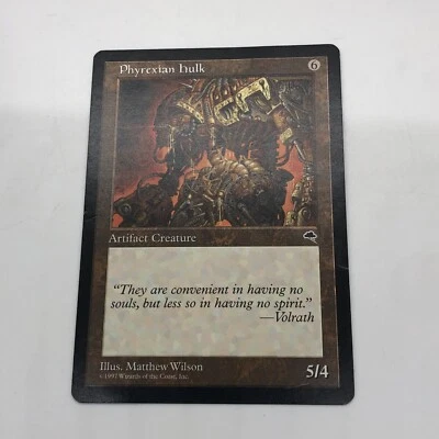 Magic The Gathering Phyrexian Hulk Tempest Creature Uncommon Vintage - Image 1 of 4