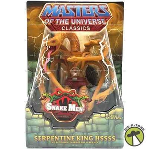 Figura de acción Masters of the Universe Serpentine King Hssss 2015 Mattel #DMC75 - Imagen 1 de 3