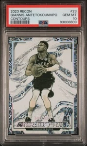 2023 Recon GIANNIS ANTETOKOUNMPO Contours Mint 10 PSA - Picture 1 of 2