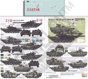 Echelon 356199 1/35 Novorossian AFVs Ukraine-Russia Crisis Pt.3 T72B1 (ERA) & BM - Picture 1 of 1