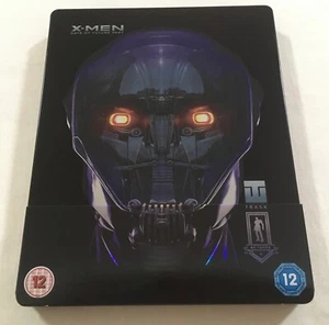 X-Men Days of Future Past 3D (2014) - HMV 2-Disc Set Limited Steelbook Blu-Ray - Picture 1 of 7