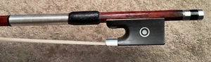 Good Vintage Silver Edwin Herrmann Violin Bow, Excellent Playing Condition - Picture 1 of 12