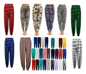 NEU DAMEN HAREMHOSE ALI BABA HOSE BAGGY HAREEM LEGGINGS ÜBERGRÖSSE 8-24 SET - Bild 1 von 31