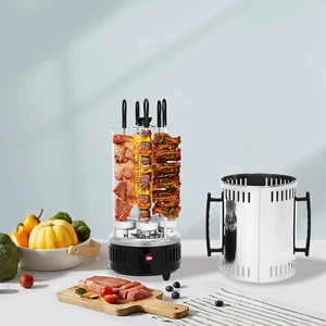 Vertikaler Elektrogrill Rotating Elektrische Drehgrillmaschine Rotisserie-Grill - Bild 1 von 21