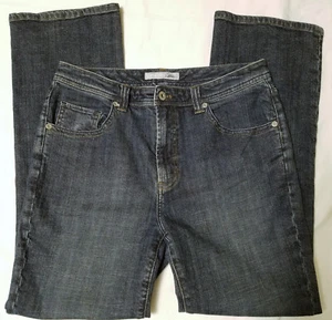 Chico's Platinum Dark Wash Jeans Damen Gr. 1 kurze Maße angegeben - Bild 1 von 10