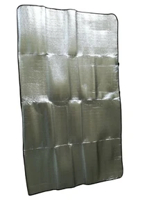 2 Person XXL Isomatte Alumatte 200x120 cm Thermomatte Isoliermatte Doppel Thermo - Bild 1 von 6