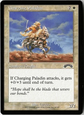 Charging Paladin Exodus LP MTG - Image 1 of 2