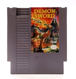 Demon Sword (NES) Cart Only - Authentic Good Condition