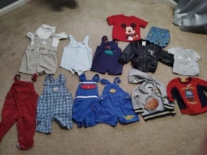 Mono vintage años 90 Y2K bebé/niño pequeño personaje gymboree paquete niños 12-24 meses - Imagen 1 de 13