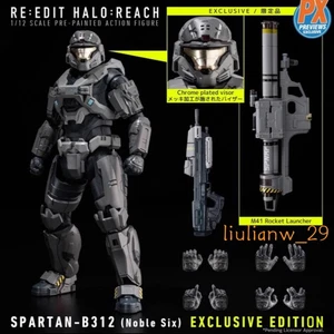 Juego Halo Noble Team B312 (Noble 6) PVC 18CM 1/12 Modelo Móvil Estatuilla Estatua  - Imagen 1 de 5