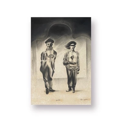 ERNESTO RANCAÑO. Dibujo. Pintor. Arte contemporáneo. Arte cubano. Coleccionable. Foto 1 de 4