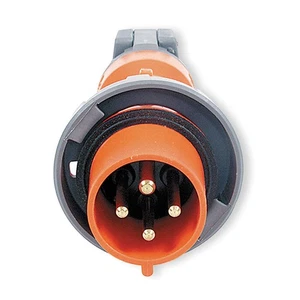 HUBBELL HBL460P12W IEC Pin and Sleeve Plug,60 A,Orange,3Pl 6C584 - Picture 1 of 1