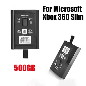 500GB Internal HDD Hard Drive Disk For Microsoft Xbox 360 Slim Game Console - Picture 1 of 7