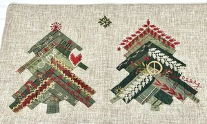 New Pottery Barn Dream Patchwork Tree Lumbar Pillow Cover NWT  Christmas - Picture 1 of 2