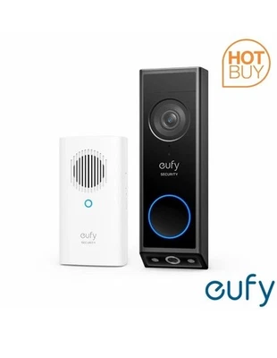 eufy 2K Video Doorbell E340 8GBLocal Storage with Chime - NoMonthly Fees - Image 1 of 4