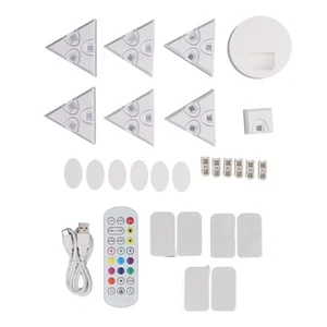 Triangle Light Panels RGB LED Wall Light For Multicolor Effects Smart AU - Picture 1 of 12