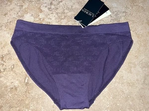 Neu mit Etikett Ralph Lauren Bikinihöschen Monogramm Netz lila XS $ 20 - Bild 1 von 2