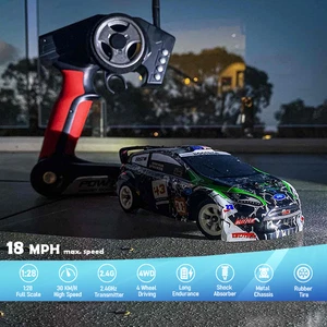 RC Racing Car Metal Chasis 18mph High Speed 4WD Sports Rally Touring Drift Cars - Picture 1 of 24