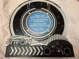 Cornice portafoto Disney Parks TRON Lightcycle Run Light Up *Nuova - Foto 1 di 6