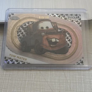 Disney 2025 Topps Chrome Tow Mater 10/101 Mickey Mouse Dalmatian - Picture 1 of 3