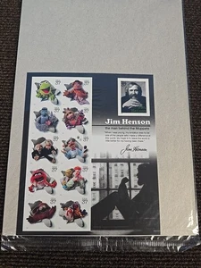 FUN 2005 Jim Henson USPS Stamp Sheet Muppets 37¢ Kermit Miss Piggy Animal Gonzo - Picture 1 of 5