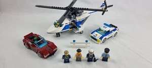 Lego City Set 60138 Polizei Rasante Verfolgungsjagd + Figuren - Bild 1 von 9