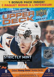 2020 2021 Upper Deck Series 1 Hockey Blaster Box Lafreniere Young Guns  2020-21 - Picture 1 of 8