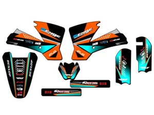 2002-2008 SX 65 SURGE Orange Senge Graphics Kit Compatible with KTM - Bild 1 von 10