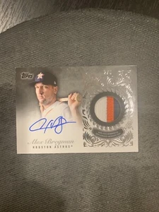 2022 Topps Reverence Patch Auto 2/5 Alex Bergman TRAP-AB sehr schwer zu ziehende Karte! - Bild 1 von 2