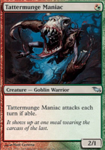 Tattermunge Maniac ~ Near Mint Shadowmoor MTG Magic UltimateMTG Multi-Color Card - Image 1 of 1