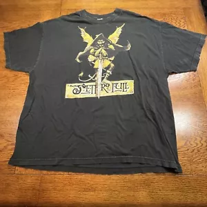 Camisa Jethro Tull Negra 2011 Gira de Conciertos Espada Talla XL - Imagen 1 de 8