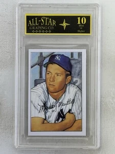 Mickey Mantle 1987 C.C.C. '52 Bowman Reprint #101 MLB HOF All- Star Grading 10 - Picture 1 of 2