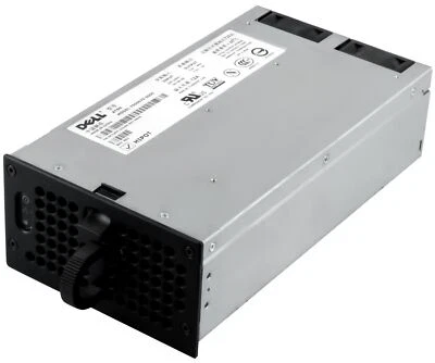 Server Power Supply Dell 0C1297 C1297 730WATT 7000679-0000 PowerEdge 2600 2xFAN - Image 1 of 3