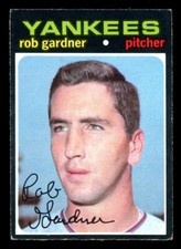 1971 Topps OPC O PEE CHEE MLB BASEBALL #734 Rob Gardner EX-NM N Y Yankees Card