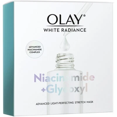 OLAY White Radiance Light-Perfecting Advanced Niacinamide Complex Stretch Mask  - Image 1 of 4