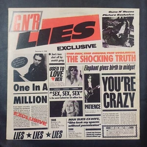 Guns N' Roses – G N' R Lies - Hard Rock, Glam, Venezuela, 1992 (EX) Pink Floyd - Picture 1 of 4
