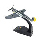 1/72 Ww2 Bf109 Fighter Aircraft Military Model Diecast Plane Ornament Craft Gift