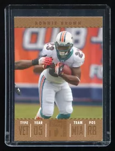 2007 TX Exclusive Bronze #39 Ronnie Brown (Miami Dolphins) #d 054/149 - Picture 1 of 2