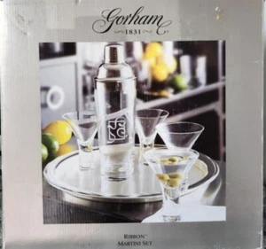 Gorham Ribbon Martini Set - Bild 1 von 2