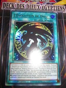 YU-GI-OH! ULTRA RARE L'EVOLUTION DE DIEU EGO1-FR004 NEUF FRANCAIS - Picture 1 of 1