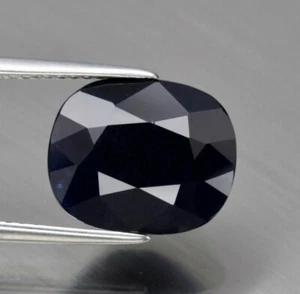 SAPHIR 6,80ct blau Kissen 12,0x10,0x6,2mm natürlich nur beheizt aus Madagaskar - Bild 1 von 6
